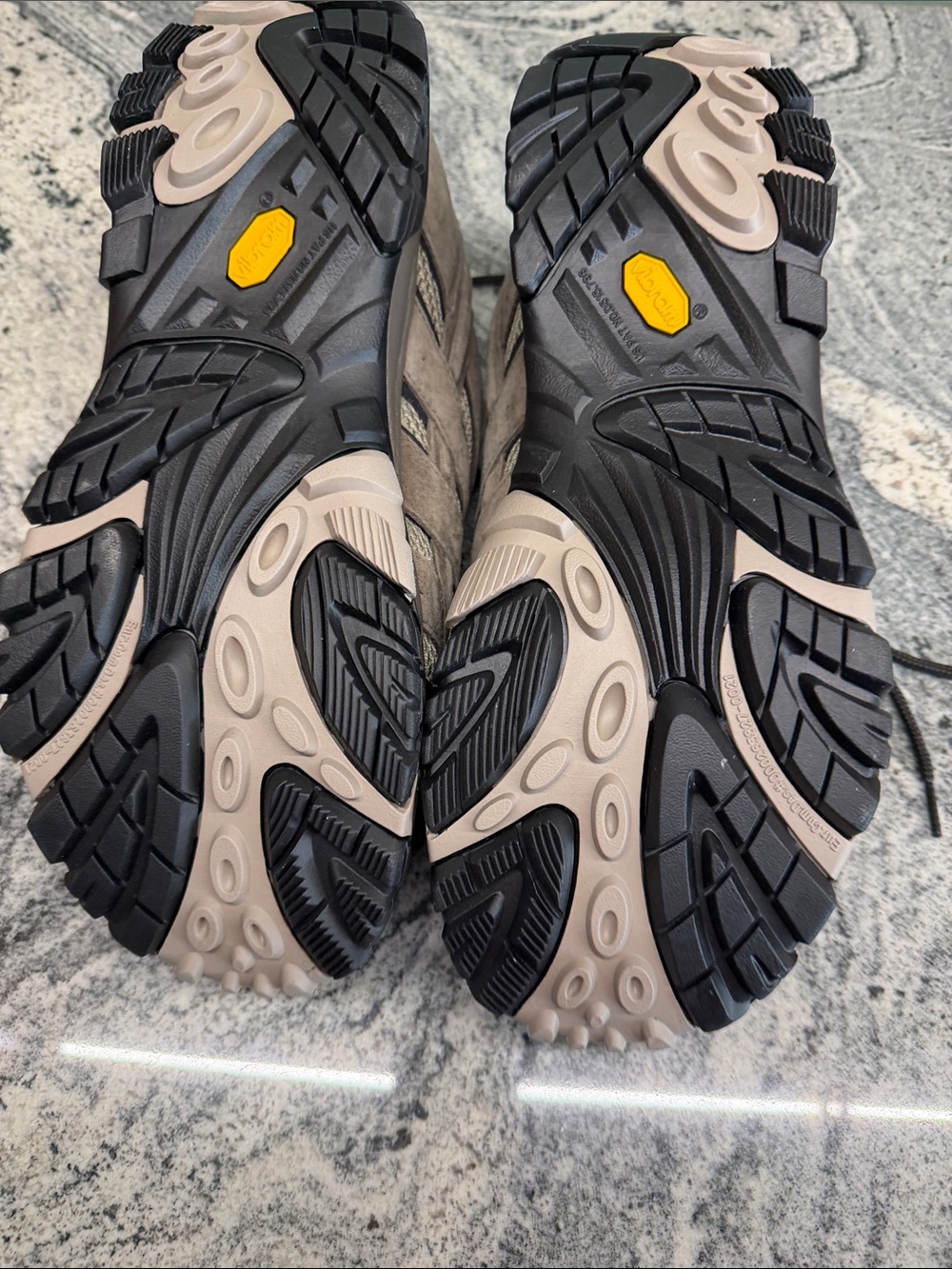 Merrell Men’s Brown, Black and Tan Trail Shoes - Picture 3 of 5